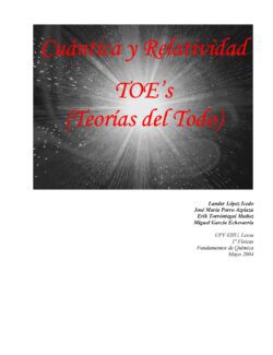 Cuántica y Relatividad