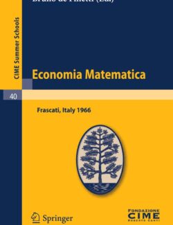 economia matematica bruno de finetti 1ra edicion