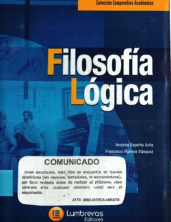 Filosofía Lógica