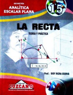 Geometría Analítica: Recta - Didy Ricra Osorio - 1ra Edición