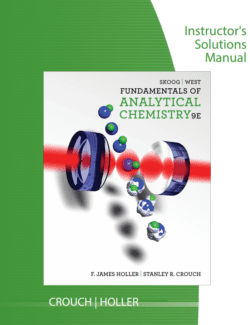Instructor`s Solutions Manual Fundamentals of Analytical Chemistry