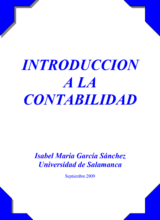 Introducción a la Contabilidad – Isabel María García Sánchez – 1ra Edición