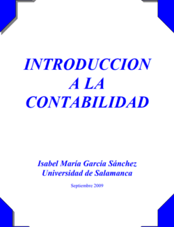 Introducción a la Contabilidad – Isabel María García Sánchez – 1ra Edición