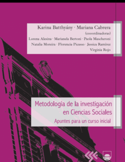 Metodología de la Investigación en Ciencias Sociales