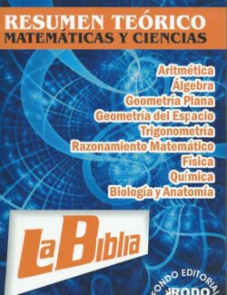 Resumen Teórico de Matemáticas y Ciencias