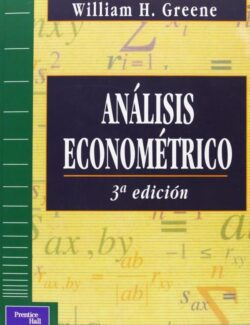 Análisis Econométrico – William H. Greene – 3ra Edición