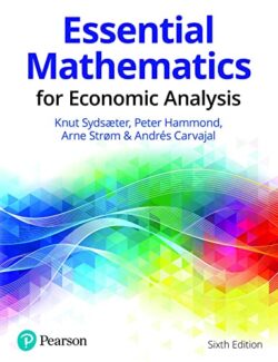 essential mathematics for economic analysis knut sydsaeter 6th edition