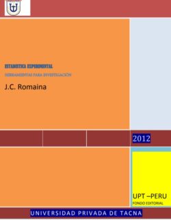 Estadística Experimental: Herramientas para Investigación