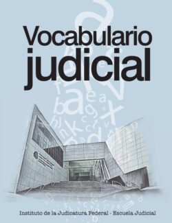 Vocabulario Judicial – David Cienfuegos, Julio César Vázquez Mellado – 1ra Edición
