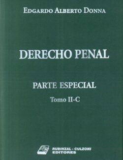 Derecho Penal: Parte Especial Tomo II (C)
