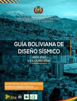 Guía Boliviana de Diseño Sísmico – Rolando Grandi Gómez – 1ra Edición
