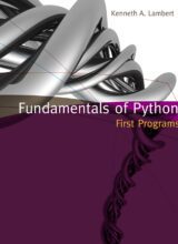 Fundamentals of Python: First Programs – Kenneth A. Lambert, Martin Osborne – 1st Edition