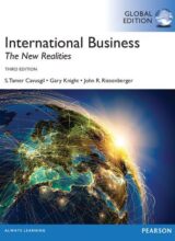 International Business: The New Realities - S. Tamer Cavusgil