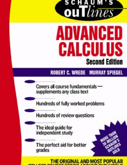 Advanced Calculus (Shaums) – Robert Wrede, Murray R. Spiegel – 2nd Edition