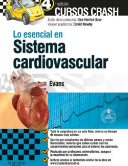 Cursos Crash: Lo Esencial en Sistema Cardiovascular – Jonathan D.W. Evans – 4ta Edición