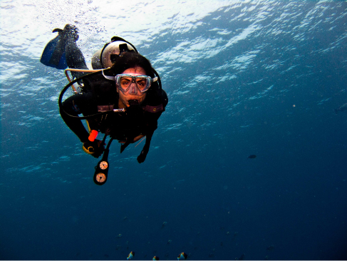 Buceador.