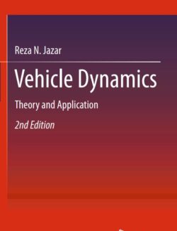 Vehicle Dynamics: Theory and Application – Reza N. Jazar – 2nd Edition