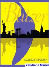 College Algebra – Blitzer R. – 7th Edition (2018)