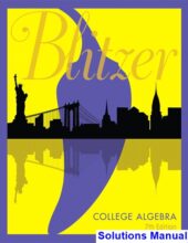 Precalculus Essentials – Blitzer R. – 5th Edition (2018)