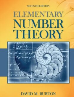 Elementary Number Theory – Burton D. – 7th Edition (2010) elementary number theory burton d 7th edition 2010