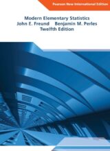 Modern Elementary Statistics – Freund J., Perles B. – 12th Edition (2014)
