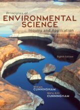Principles of Environmental Science – William Cunningham, Mary Cunningham – 8th Edition