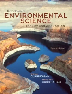 Principles of Environmental Science – William Cunningham, Mary Cunningham – 8th Edition principles of environmental science william cunningham mary cunningham 8th edition