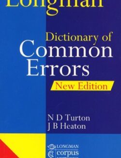 Dictionary of Common Errors (Longman)